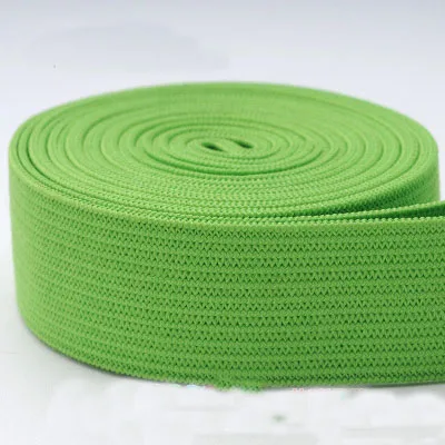 fruit green 2 см красочные нейлоновые эластичные банданы 20 мм Резиновая лента для одежды брюки сумки домашний текстиль Швейные принадлежности cделай сам 40 м 1 рулон - Цвет: fruit green