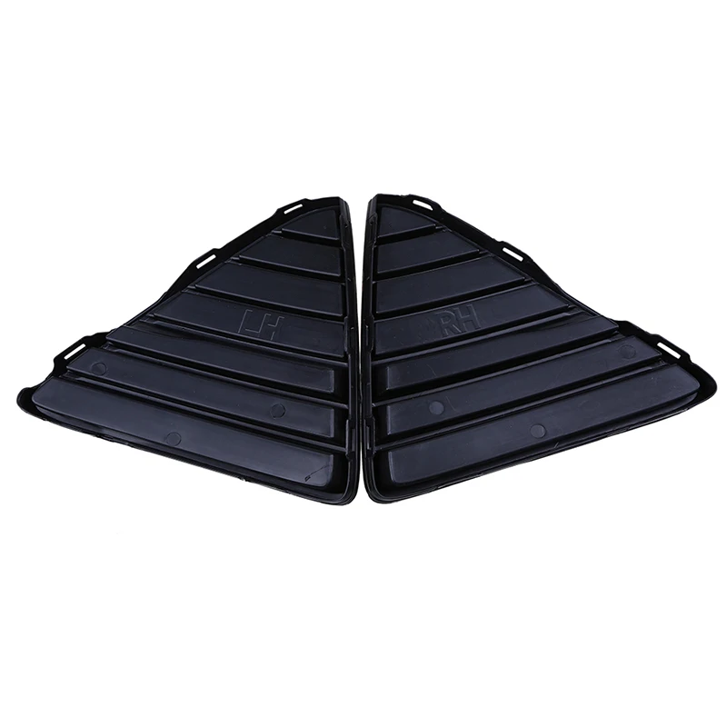 1 пара передний бампер для автомобиля Нижняя угловая Решетка Вентиляционная