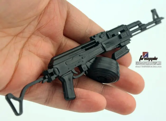 1:6 солдат 4D сборная Модель AK47 AKM модель пистолета игрушка|Наборы для сборки