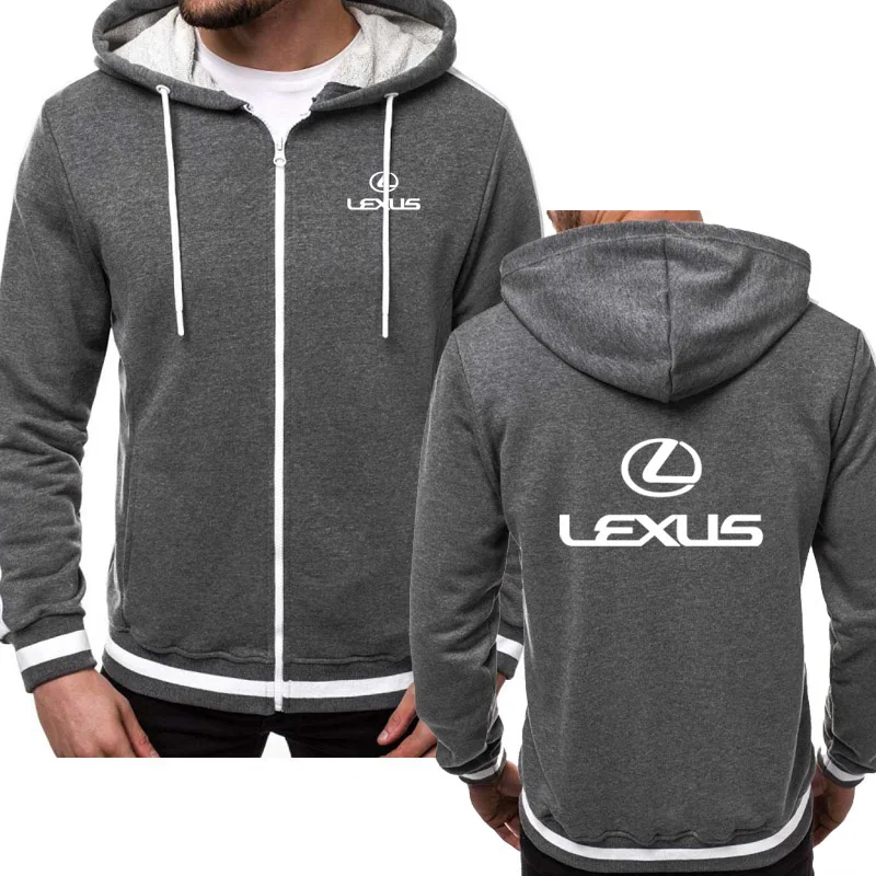 Куртка для мужчин Lexus автомобильные брелки с логотипом толстовка Новая мода на