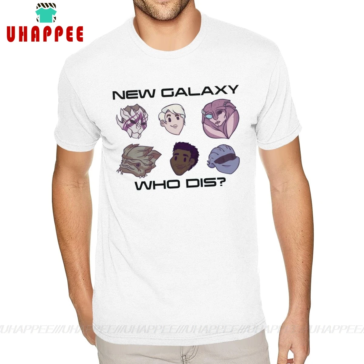 Дешевые футболки с графическим эффектом Krogan Mass Effect Мужская футболка Make Your Own
