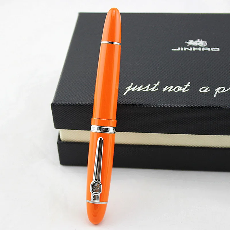JINHAO 159 Роскошная брендовая металлическая шариковая ручка высококачественные