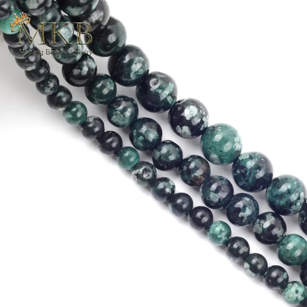 Круглые бусины из натурального полированного стекла радужных цветов для