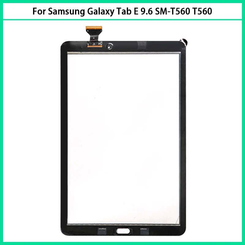 

10Pcs/lot For Samsung Galaxy Tab E 9.6 SM-T560 SM-T561 T561 T560 Touch Panel Screen Digitizer Sensor Touchscreen Front Glass