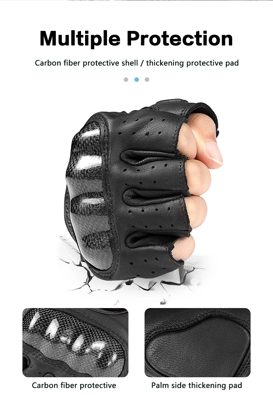 Железные JIA'S Ретро перфорированные кожаные мотоциклетные перчатки летние