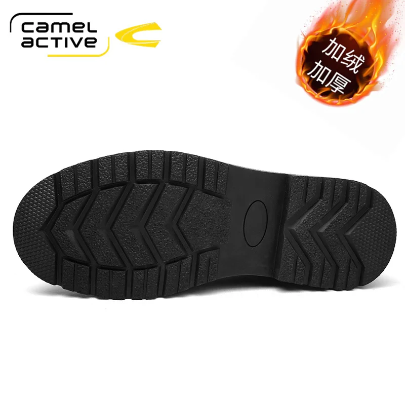 Мужские зимние ботинки Camel Active из натуральной коровьей кожи мужские ручной