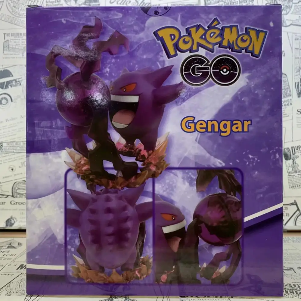 Takara tomy pokemon GO Gengar Garage наборы ПВХ Аниме фигурки Монстры окружающие игрушки подарки
