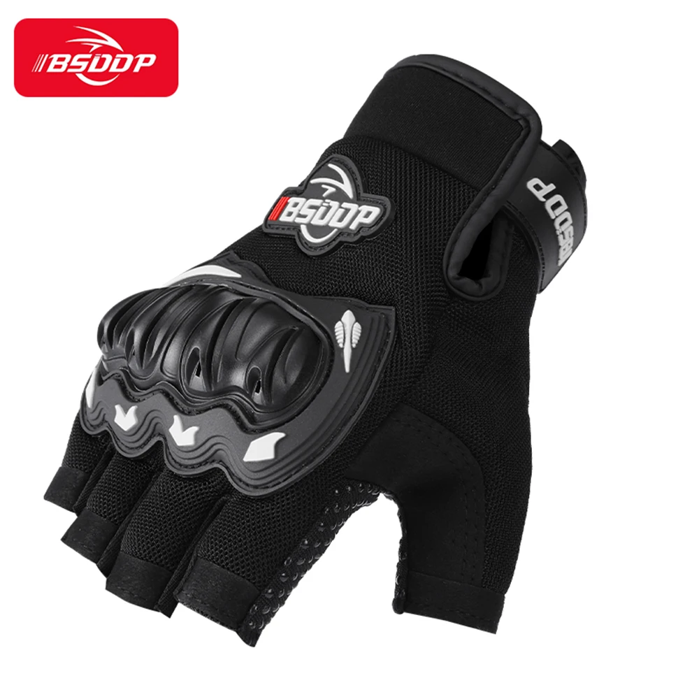 Универсальный Мотоцикл Скутер ATV гоночные перчатки без пальцев для Yamaha FZ1 фазер FZ6