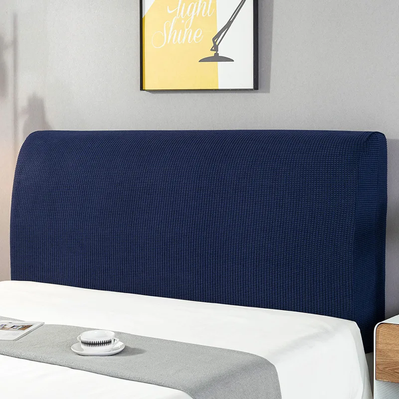 

Polyester Fiber Thicken Elastic All-inclusive Cover Bed Head Back Protection Dust Cover Headboard Cover Bedside Dust Cover
