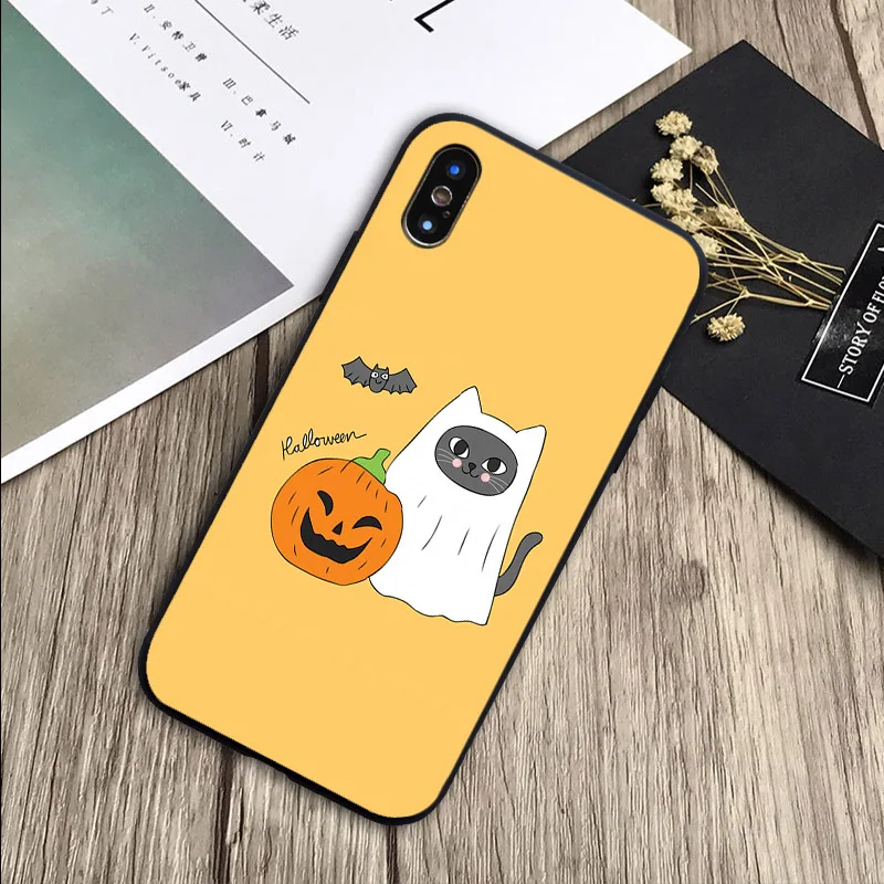 Чехол для iPhone 5 5S SE 6 7 8 plus X XR XS Max 11 PRO черный чехол телефона с рисунком Дракулы и