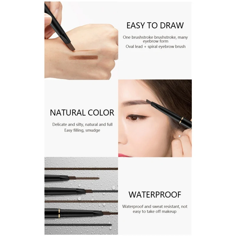 Новый бренд тени для бровей Косметика натуральная долговечная краска татуировки