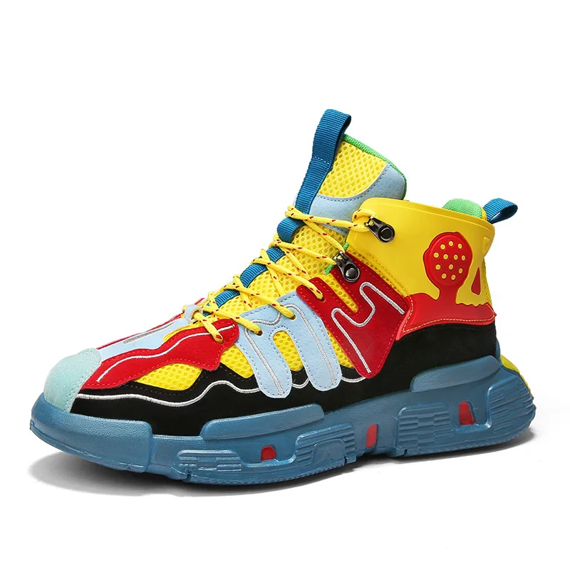 2019 трендовая Мужская Спортивная обувь для баскетбола повседневная Корейская