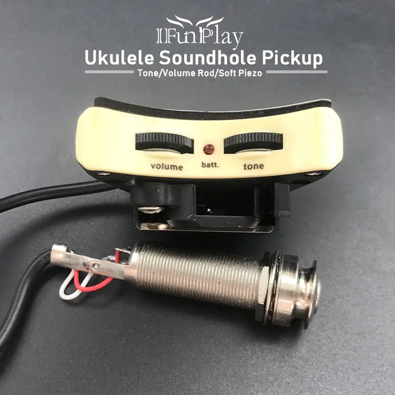 A TUR миниатюрная гитара укулеле пьезо Палочки вверх предусилитель Системы звук
