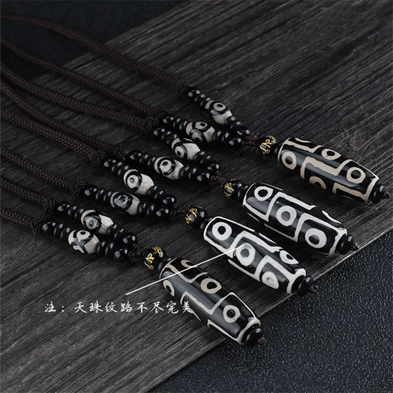 Оригинальные тибетские вязаные бусины с девятью глазами Dzi модный тибетский