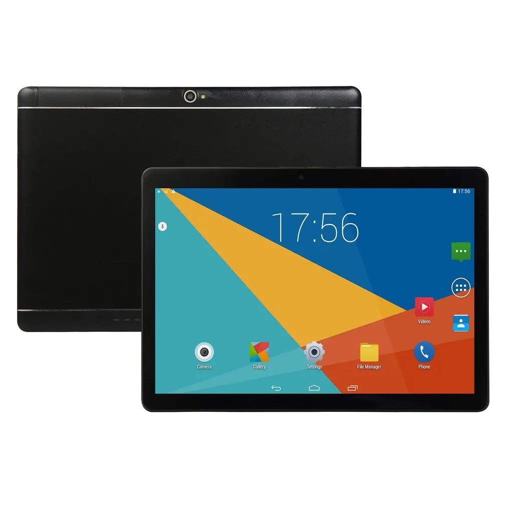 Black 10,1 дюймов ноутбук Android планшеты Wifi Мини компьютер нетбук двойная камера двойной планшет с сим-картой телефон с gps - Комплект: Black