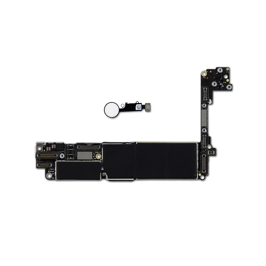 Оригинальная разблокированная материнская плата для iphone 7 с сенсорным ID/NO Touch ID, бесплатный iCloud для iphone 7 логическая плата с системой IOS