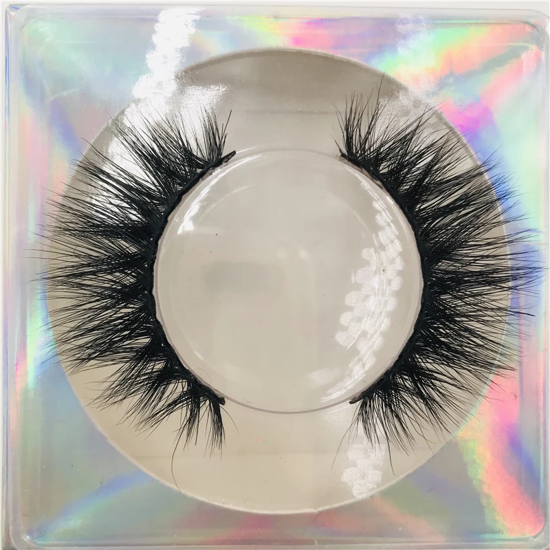 3D норковые ресницы 100% ручной работы сибирские не раздражают натуральные 15 мм |