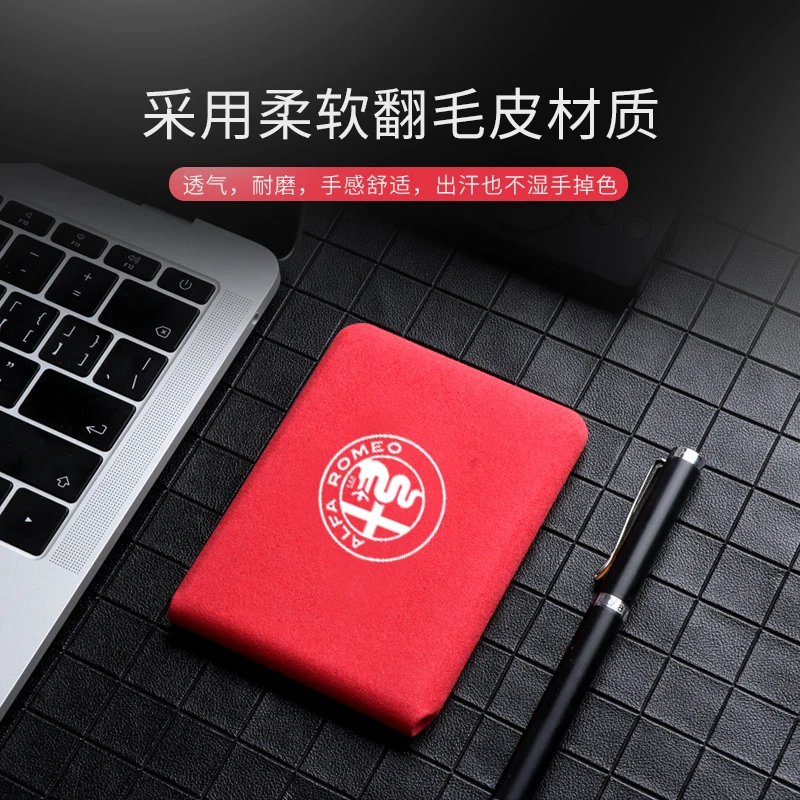 Высокое качество натуральная кожа черный логотип автомобиля Сумка для