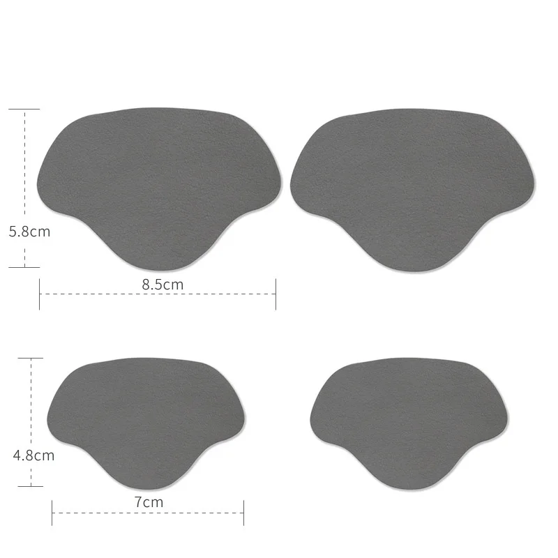 4Pcs/Set Worn Holes Shoe Repair Heel Sticker Accessories for Sneakers Self-adhesive Heel Protector Shoe Inserts Shoe Care Kit