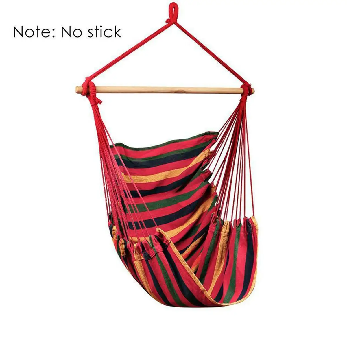 

Portable Hanging Hammock Canvas Bed Hammocks Leisure Swing Chair Indoor Bedroom Hammock Lazy Rope Chair Seat Camping Garden