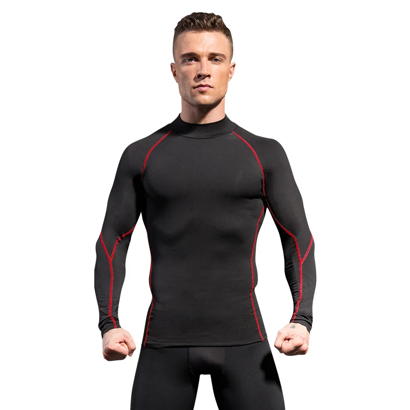 

Quick Dry Sports Tshirt Men Running Fitness Tights Male Sports T-shirt Rashgard Jersey Sportswear Demix Compression Gym Clothing
