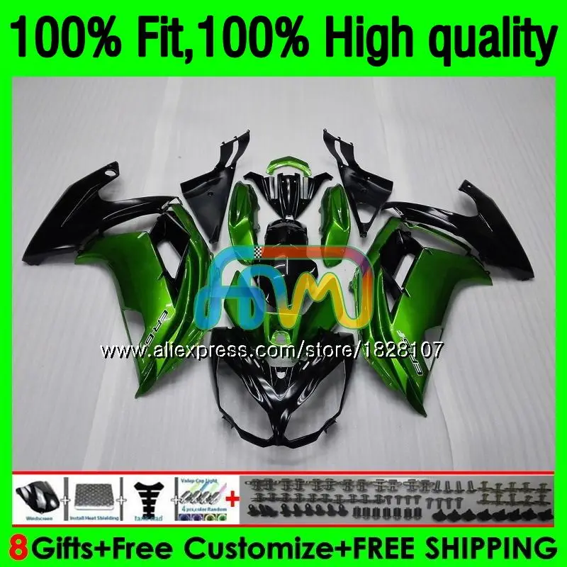 

Инъекция для KAWASAKI Bodys 650R ER-6F ER6 F ER 6F 156BS.10, завод green ER6F 12 13 14 15 16 2012 2013 2014 2015 2016 обтекатели