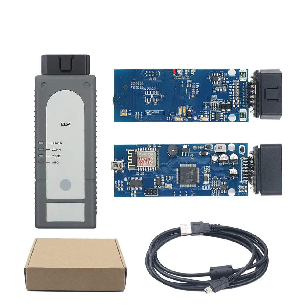 Автомобильный диагностический сканер AMB2300 Bluetooth 5054 V5.1.6 5054A 5.1.6 с генератором