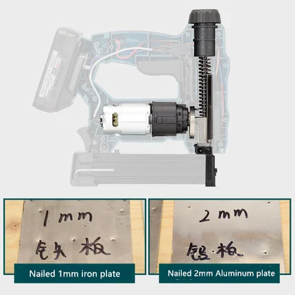 

Electric nail gun rechargeable lithium battery f30 gas nail gun wireless dual-use nail gun woodworking