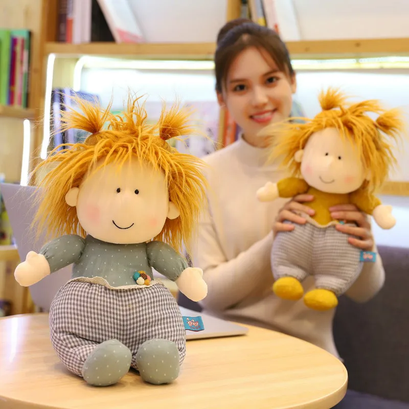 Милые плюшевые куклы маленькой сестры набивные игрушки принцессы для девочек