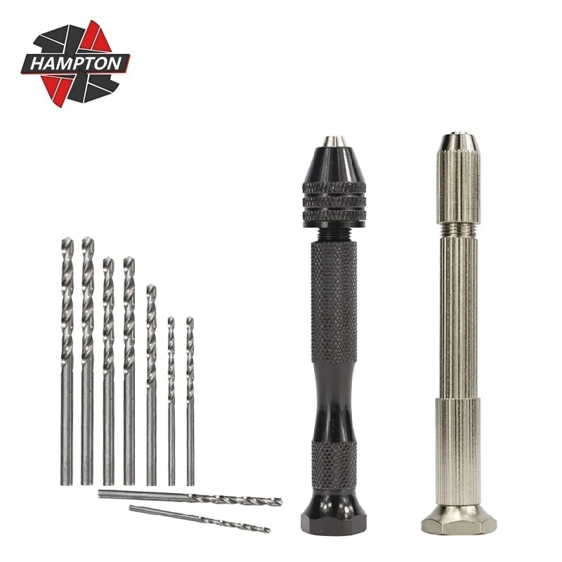 

11pcs Hand Drill Set 0.6-3.0mm HSS Mini Twist Drill Bit For Model Diy Jewelry Making Rotary Tool Drill Hand Drill Set