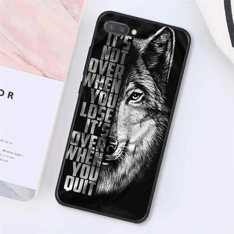 Классический классный хипстерский чехол Babaite с волком для телефона Huawei Honor 8X 9 10 20