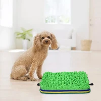 cat dog sniffle pad polar fleece material durable machine washable puppy slow food dispensing pet dog