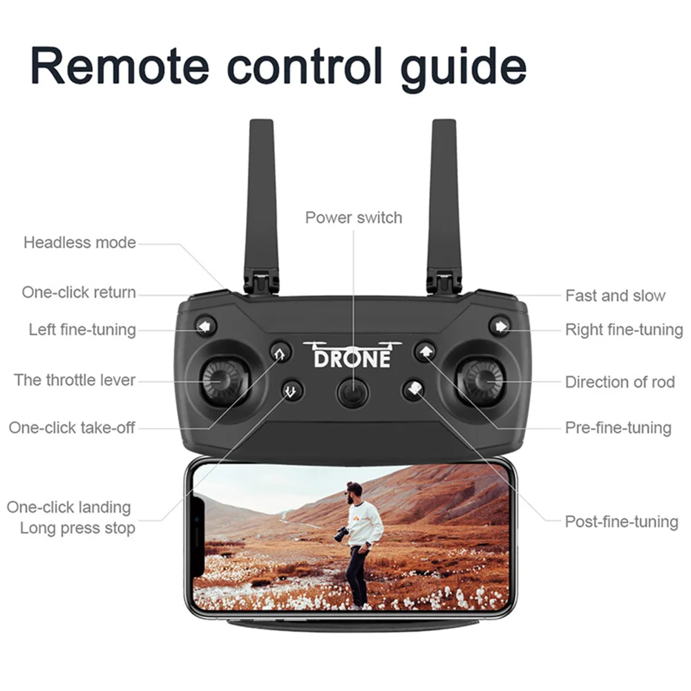 4K RC Дрон Квадрокоптер с 1080P Wifi FPV камера профессиональный оптический поток селфи