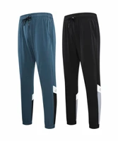 hot selling mens solid elastic pants street casual pants drawstring pocket comfortable pants casual pants outdoor jogging pants