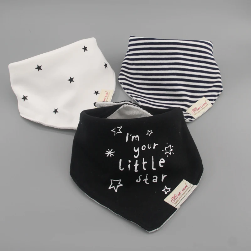 

3 шт./партия, детские нагрудники из натурального хлопка