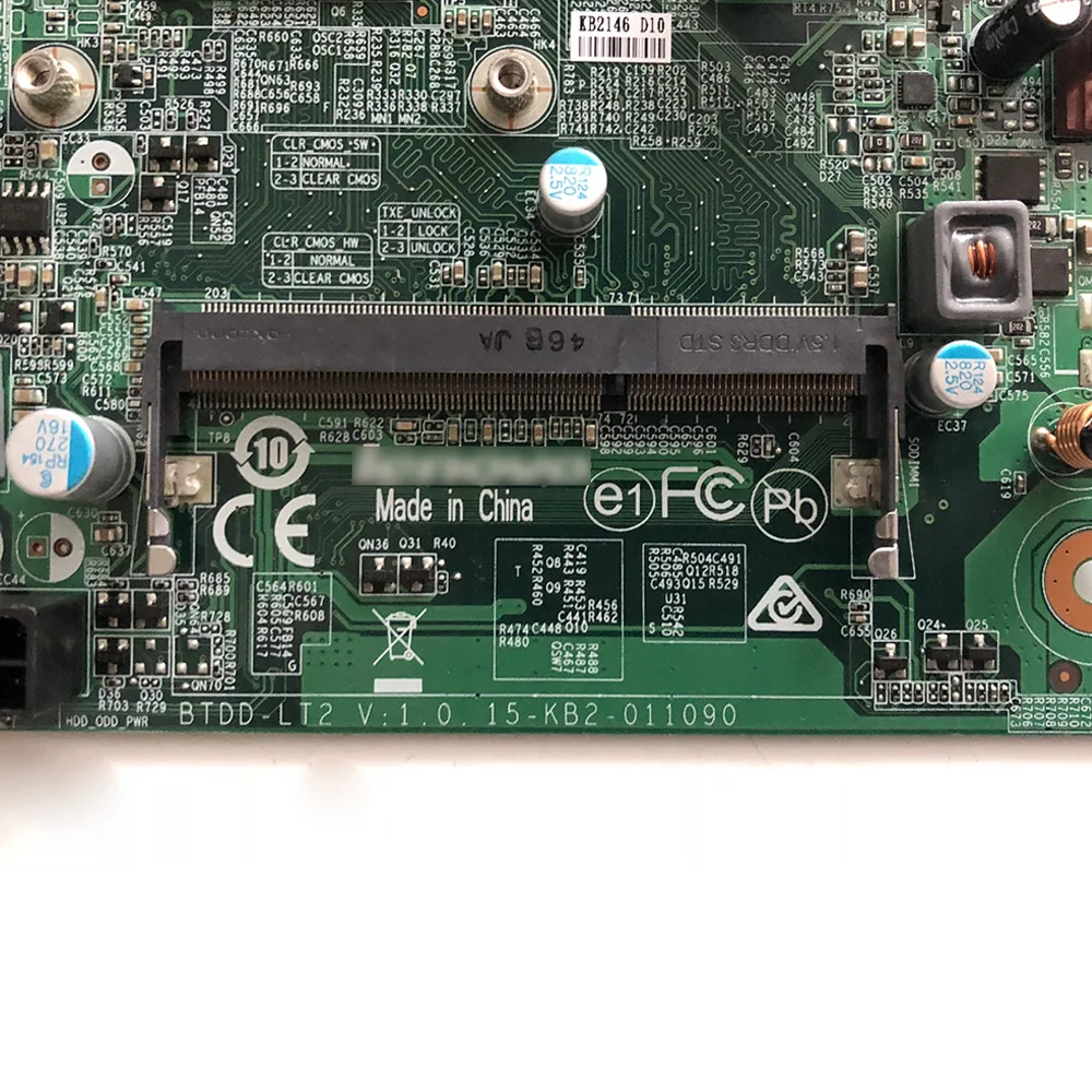 Настольная материнская плата для Lenovo Y700-34ISH 01AJ154 DDR4 H170 идеальный тест перед
