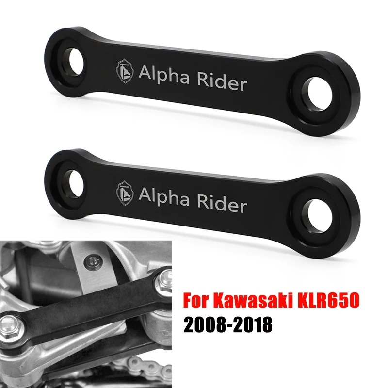 Для 2008 2018 Kawasaki KLR 650 KLR650 2 дюйма задние нижние кольца для понижения | Накладки и декоративные молдинги -4000969552827