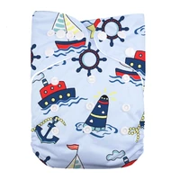 new arrival pocket reusable washable one size diaper baby cloth nappy