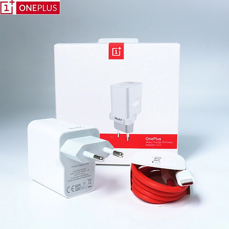 Оригинальный OnePlus 8 7T 7 pro зарядное устройство 30 вт адаптер питания Warp Charge зарядный