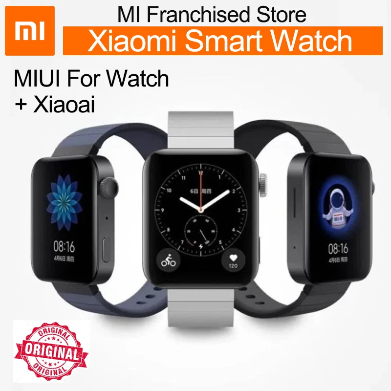 Новые смарт часы xiaomi MIUI для часов NFC Snapdragon 3100 gps AMOLED HD экран 1 78 дюйма 570 мАч звонки