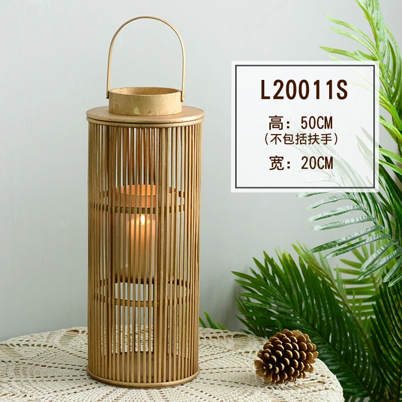 

Outdoor Gold Large Candle Holder Lamp Table Wedding Centerpieces Tables Moroccan Lanterns Portavelas Decoracion Home Decor Eg5zt