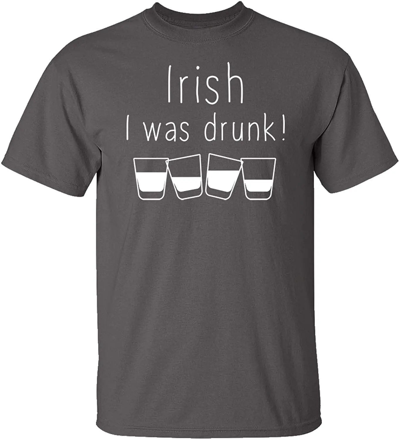 

Funny St. Patrick's Day Irish I was Drunk Adult Short Sleeve T-Shirt New Arrivals Mens Cool Tee Summer 2020 100% Cotton Tshirt
