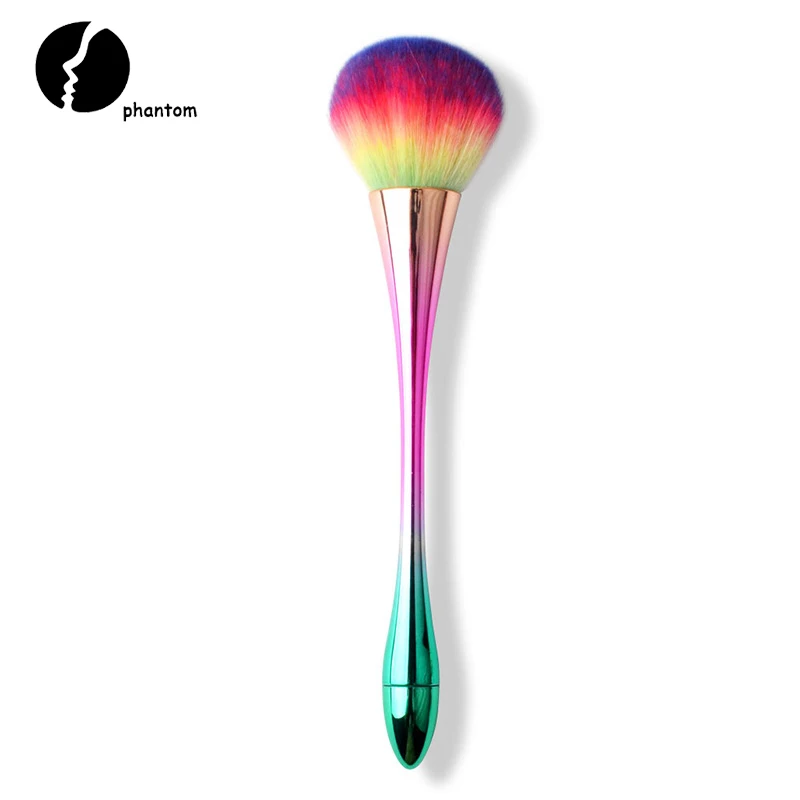 

Радужная тонкая кисть для удаления пыли с ногтей горячая Распродажа инструменты для дизайна ногтей красочная многофункциональная кисть дл...