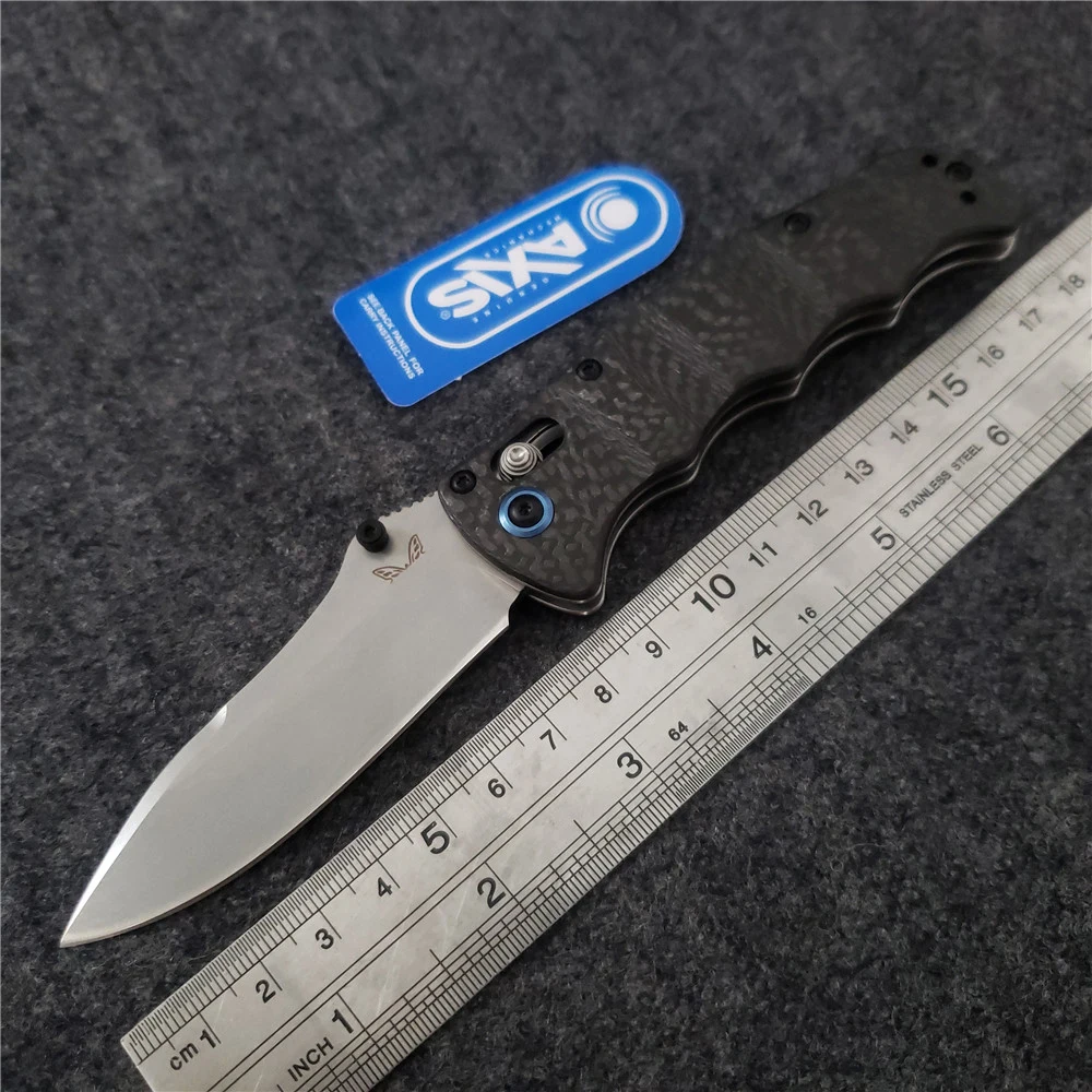 BENYS сделано из углеродного волокна BM 484/940 S30V лезвие оси медная шайба складной нож Кемпинг Охота Карманные Ножи EDC BM42 инструменты