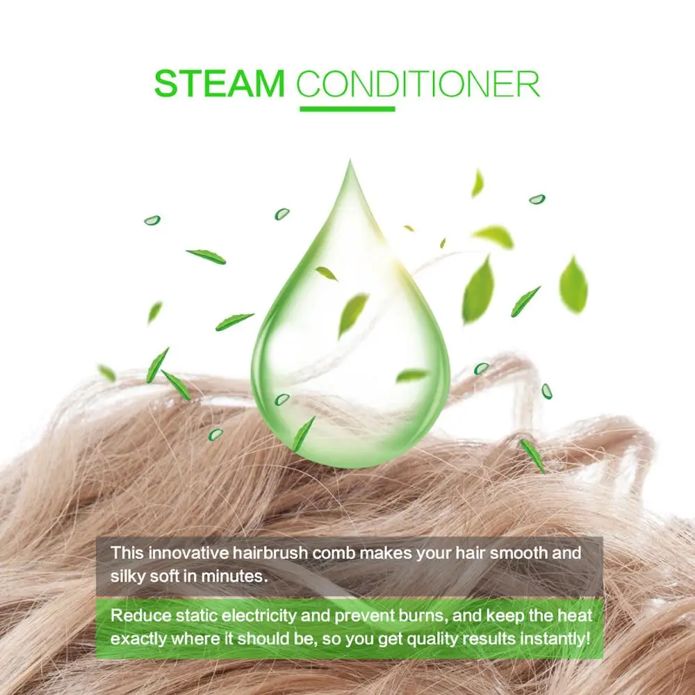 Профессиональный паровой выпрямитель для волос утюжок выпрямления быстрый