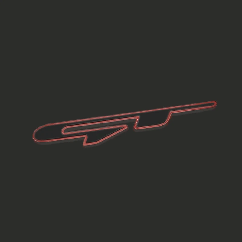 Автомобильный Стайлинг 3D GT Line боковая эмблема багажник задний Декор Наклейка для