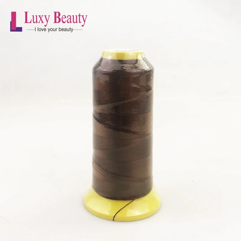 1 рулон/партия высокопрочная полиэфирная нить для наращивания волос |