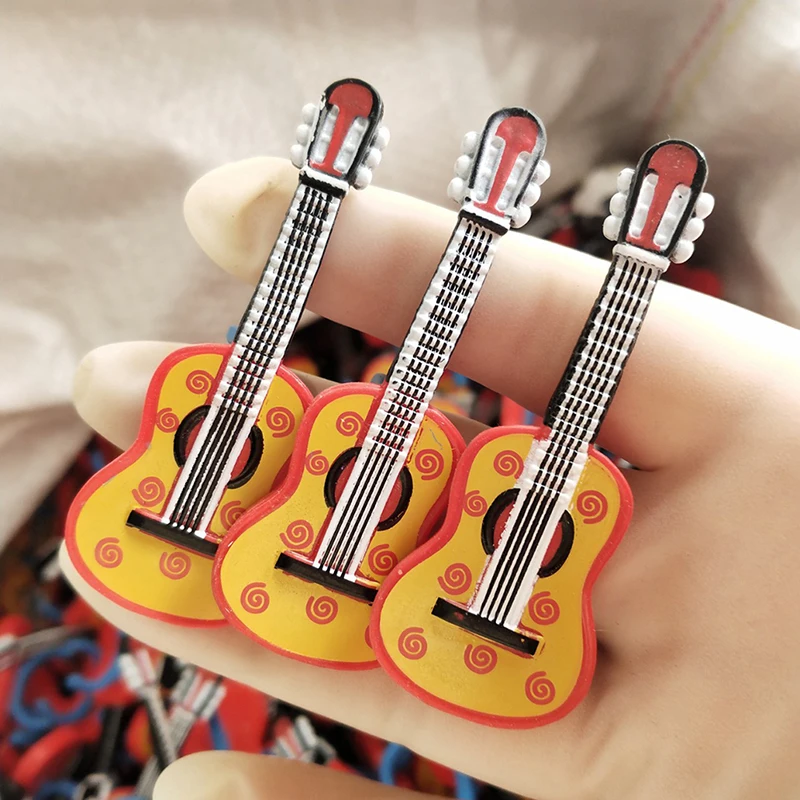 

1PC 1:12 Dollhouse Mini Classic Electric Guitar Model Toy Decoration Xmas Gift