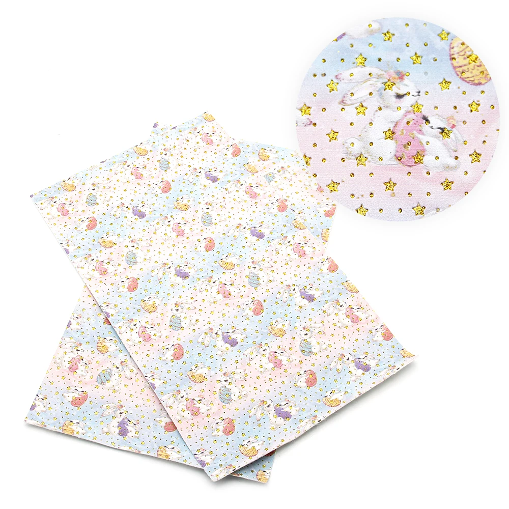 David accessories 20*34 см блестящие перо пасхальные искусственная Синтетическая кожа листки ткани DIY чехол для лука материальное украшение, 1Yc7145
