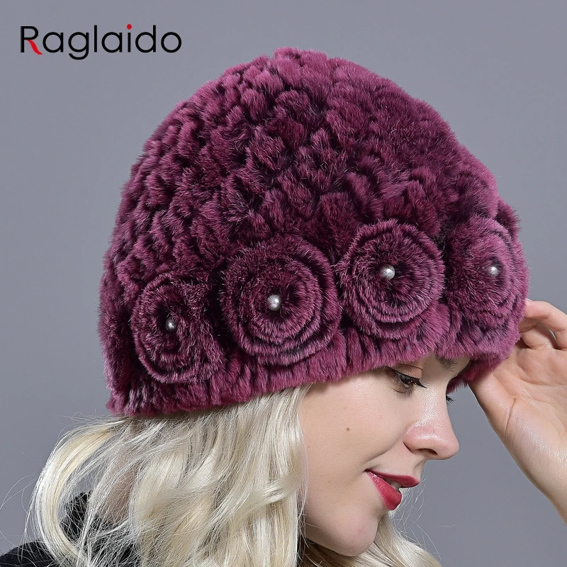 Зимние шапки для женщин теплые стильные толстые женские шапка из натурального